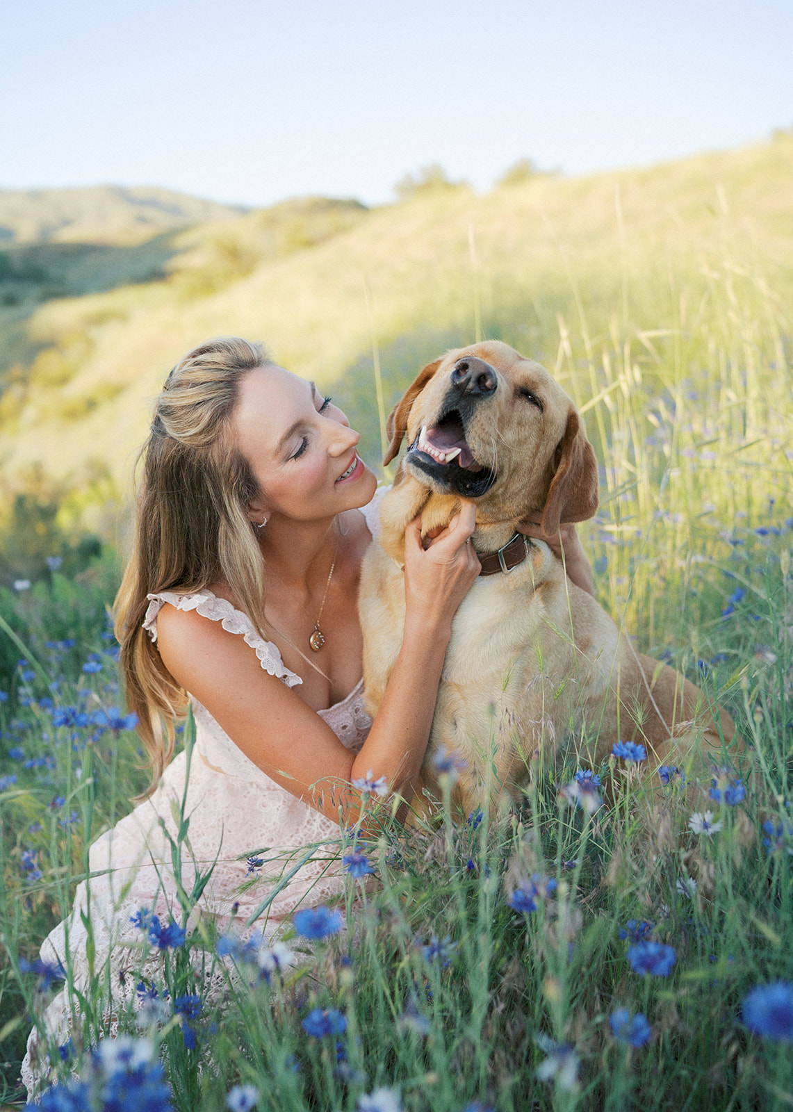 springtime session in the wildflowers