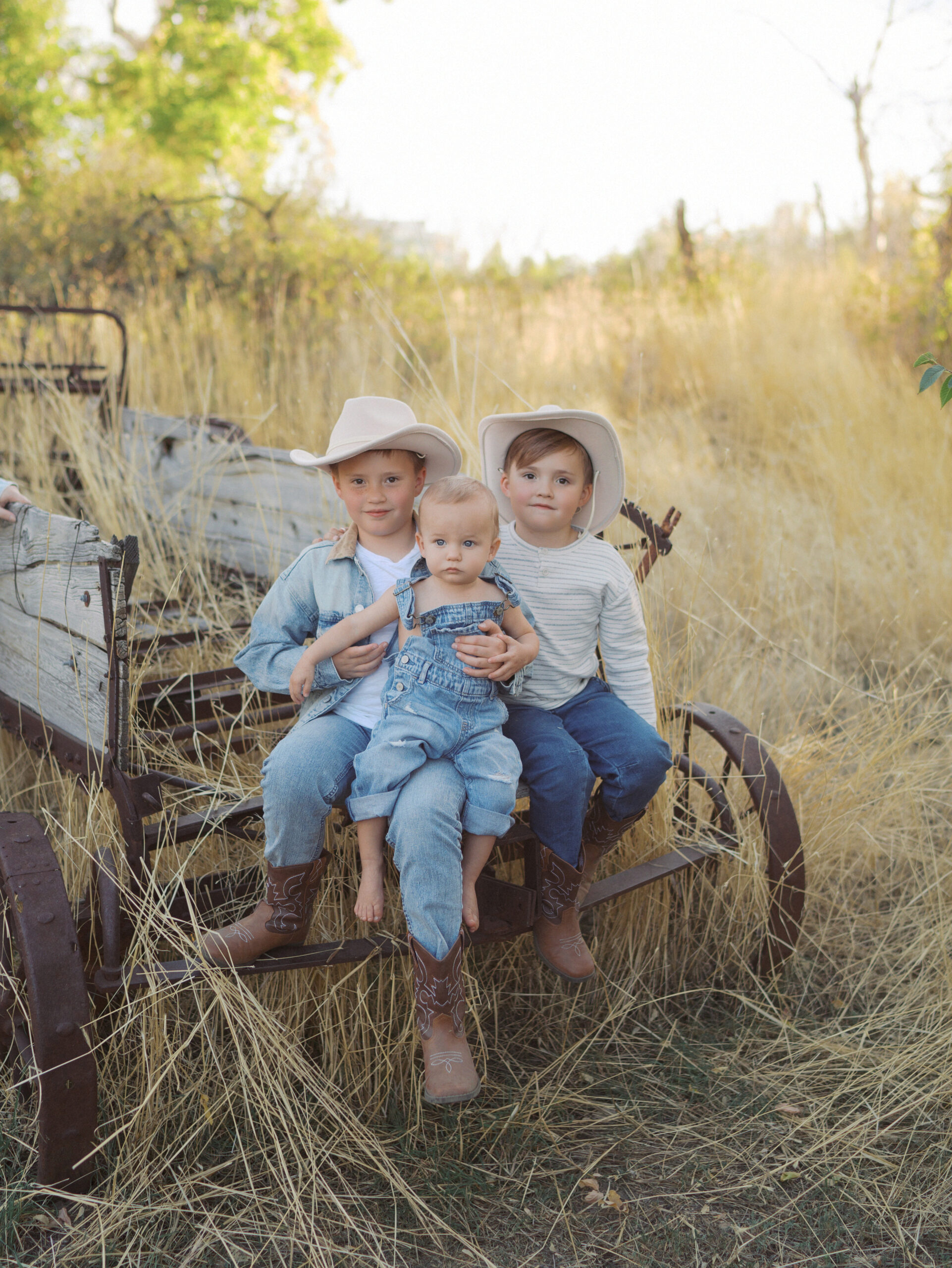 rustic idaho family photos