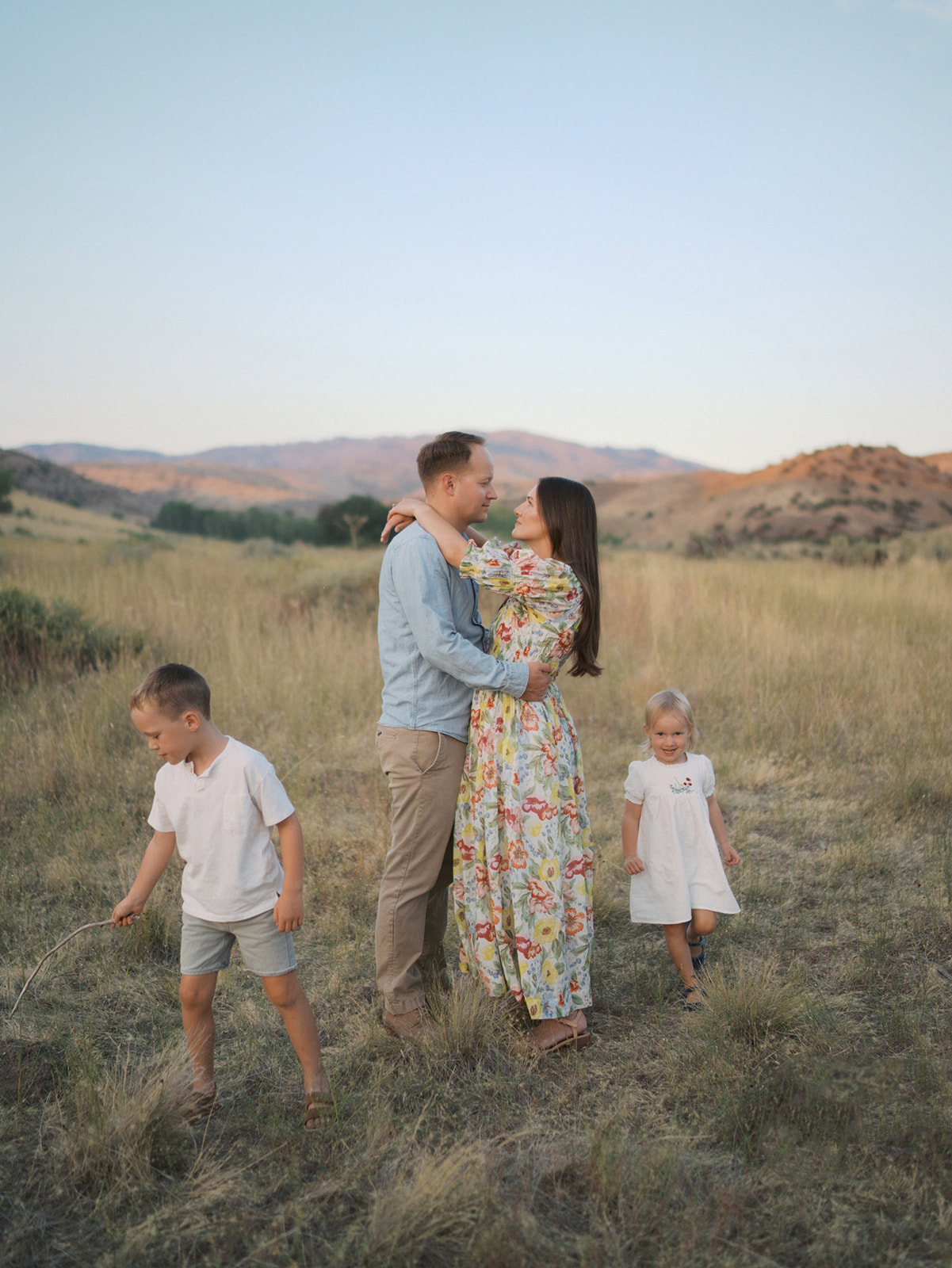 Idaho Family of Four Photo Session